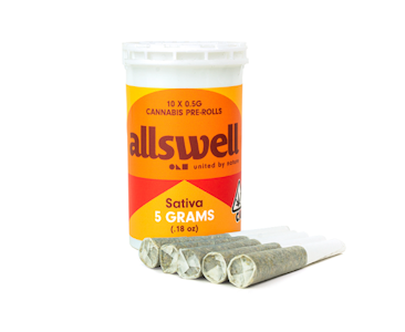 Allswell - SOUR APRICOT-PRE-ROLL PACK-(5G) 10PK-S